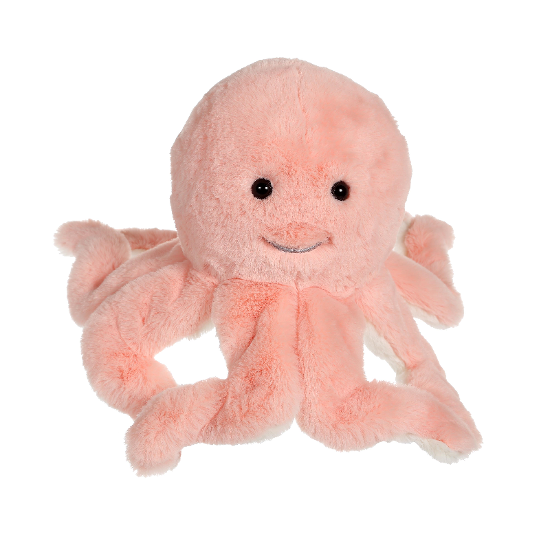  friends of the sea soft toy octopuss pink 30 cm 
